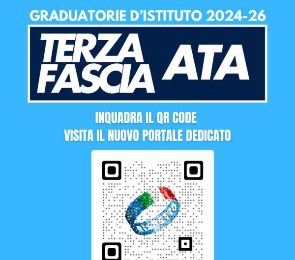 Graduatorie d’istituto 2024-2026 Terza Fascia ATA – Pronto il nuovo portale dedicato