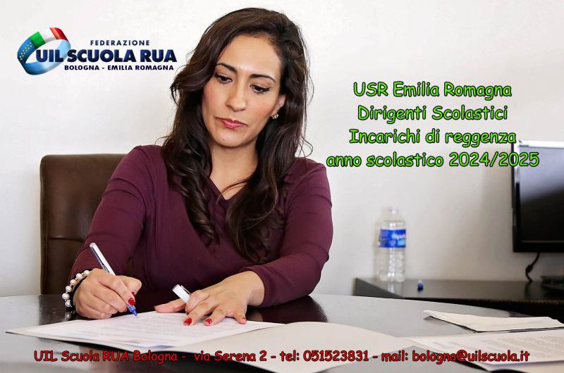 USR Emilia Romagna | Dirigenti Scolastici – Incarichi di reggenza anno scolastico 2024/2025