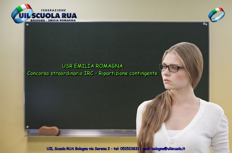 USR EMILIA ROMAGNA | Concorso straordinario IRC – Ripartizione contingente